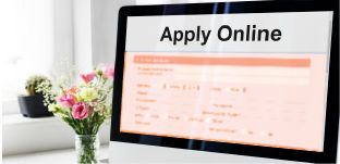 تقدم بطلبك عبر الإنترنت